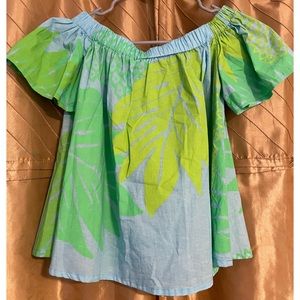 Kealopiko off the shoulder top